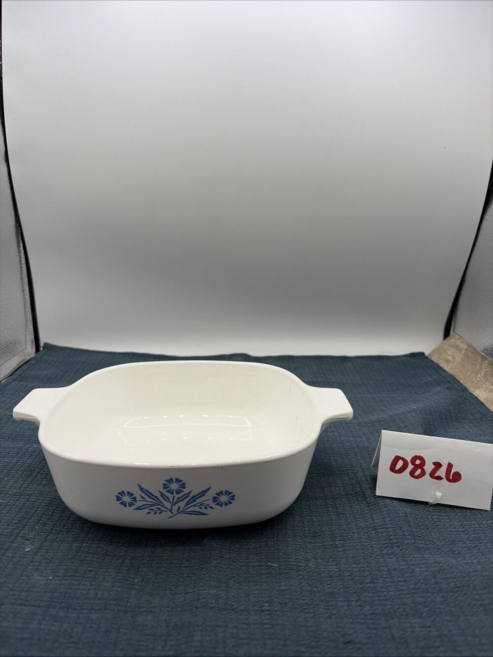 ⭐️⭐️⭐️⭐️⭐️ Corning Ware 1 QT Blue Cornflower P-1-B 700mL Casserole Dish